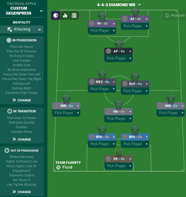 اللعب بنفس الجناح |FM2020